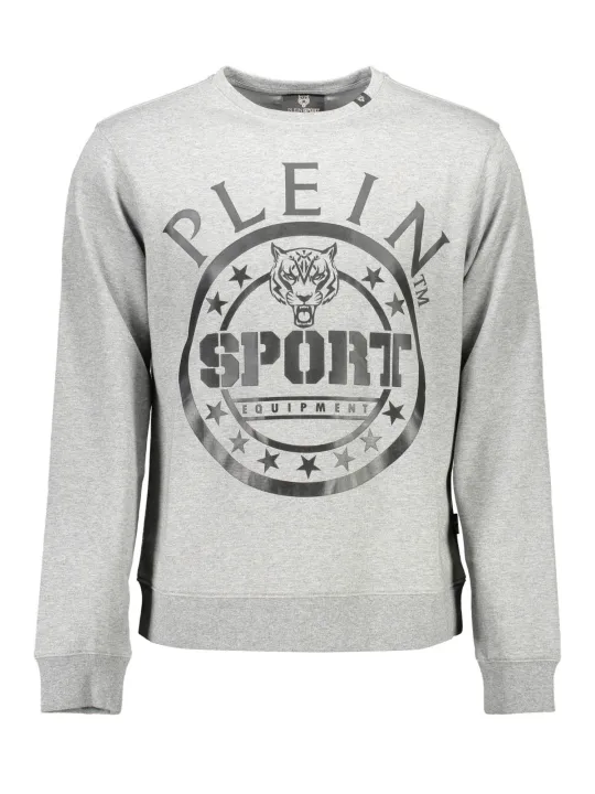 Plein Sport Herren Langarm-Sweatshirt Grau | online kaufen