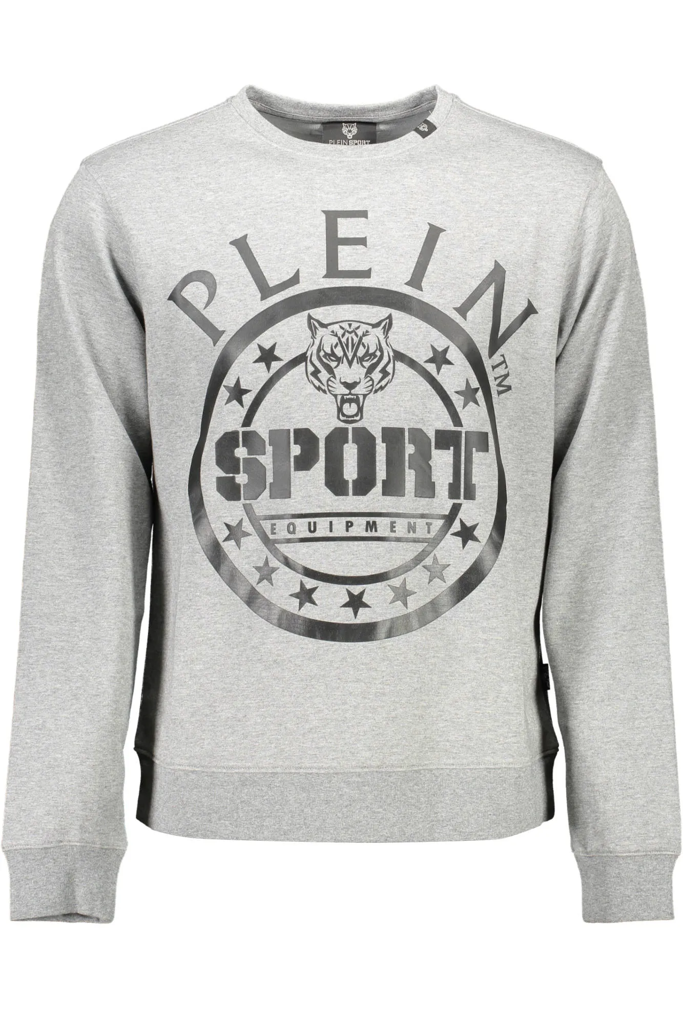 Herren Langarm-Sweatshirt Grau FIPS208_GRIGIO_94-GREY