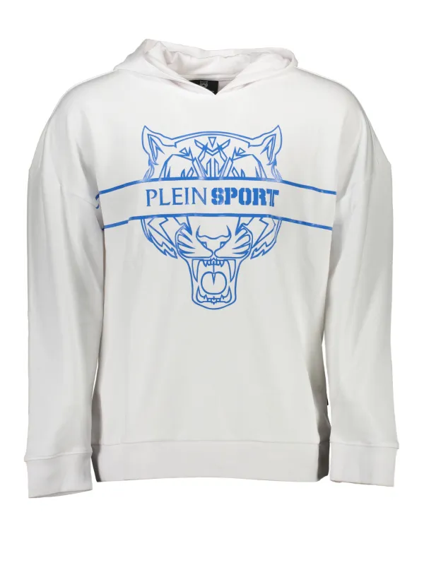 Plein Sport Herren Langarm-Sweatshirt Weiß | online kaufen
