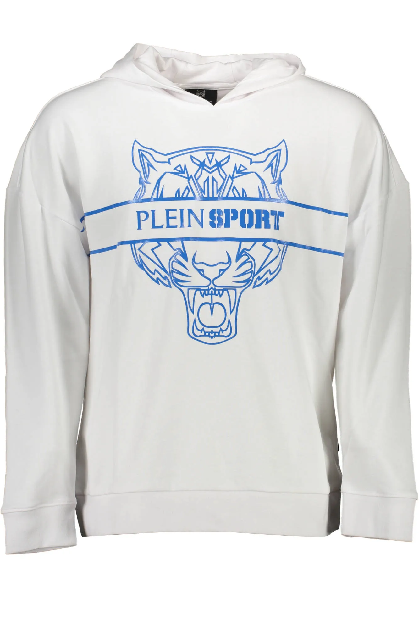 Herren Langarm-Sweatshirt Weiß FIPS218_BIANCO_01-WHITE