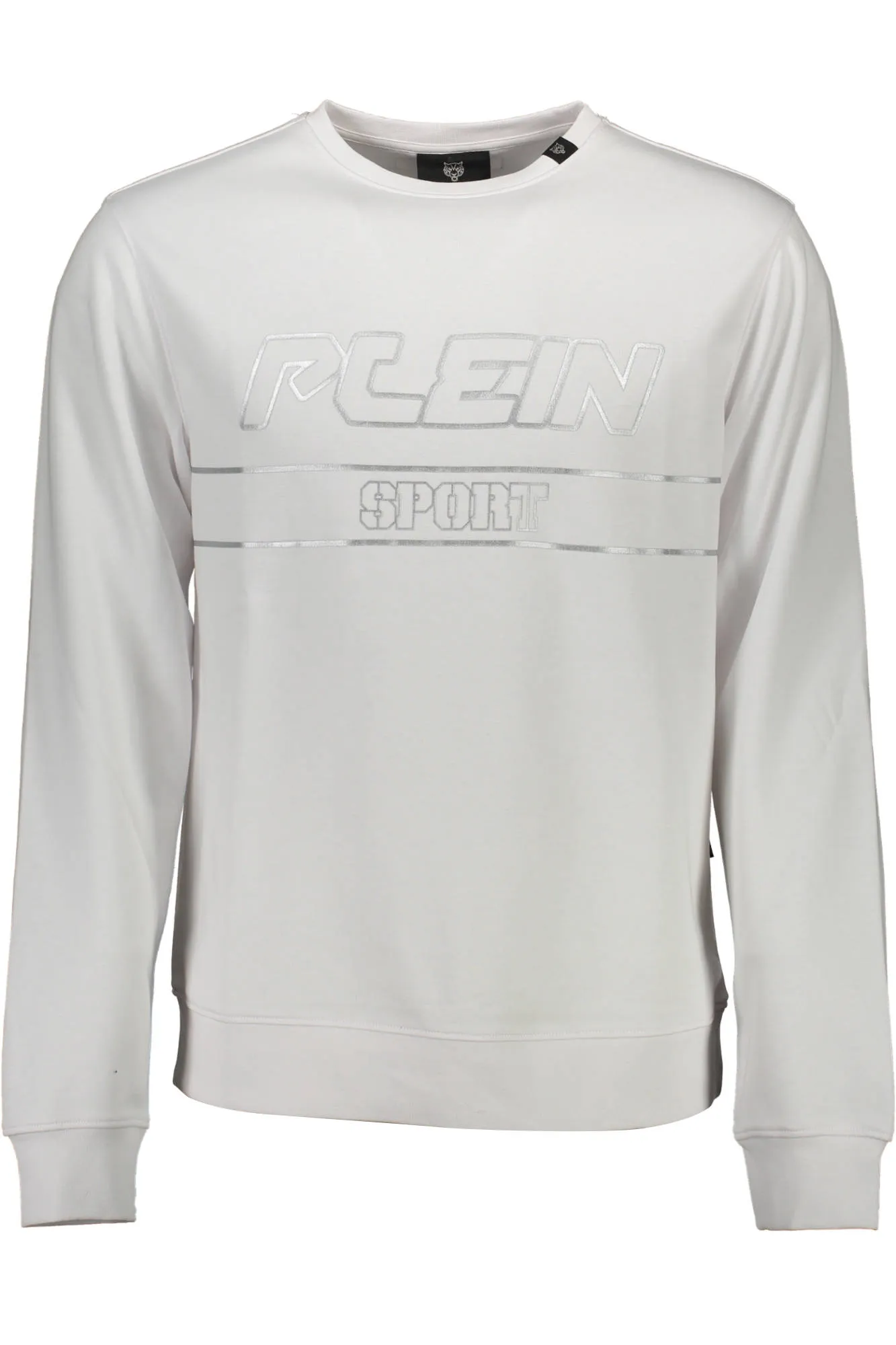 Herren Langarm-Sweatshirt Weiß FIPS210_BIANCO_01-WHITE
