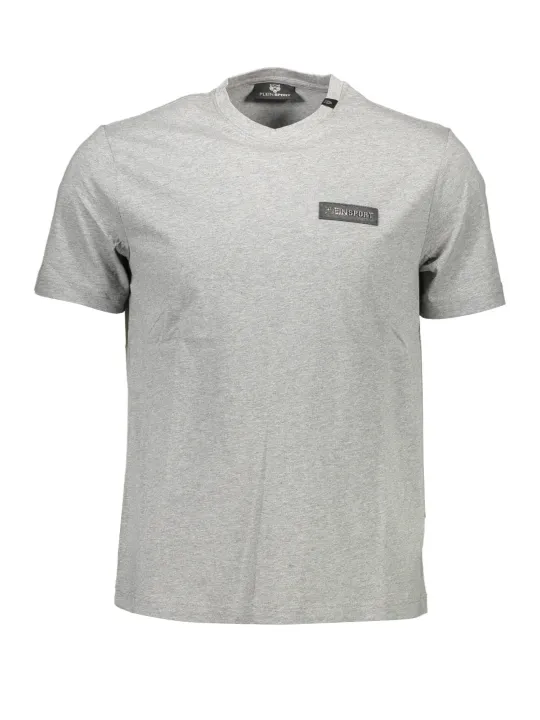 Plein Sport Herren Kurzarm-T-Shirt Grau | online kaufen