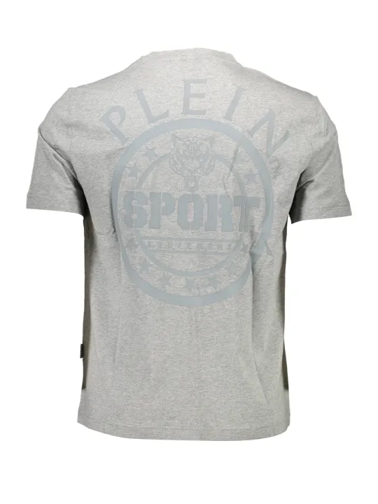Plein Sport Herren Kurzarm-T-Shirt Grau | online kaufen