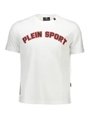 Plein Sport Herren Kurzarm-T-Shirt Weiß | online kaufen