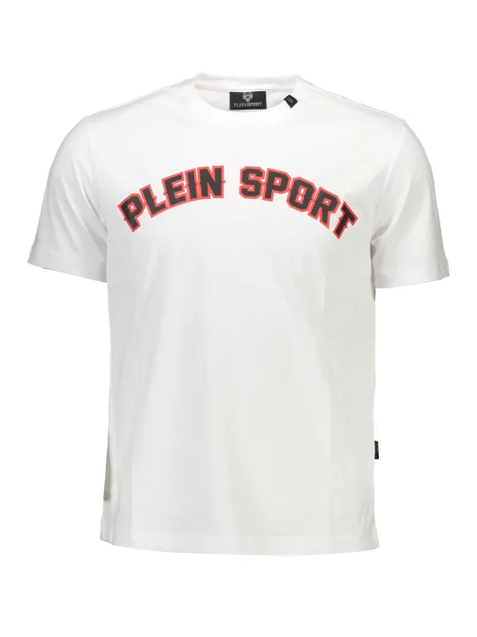 Plein Sport Herren Kurzarm-T-Shirt Weiß | online kaufen