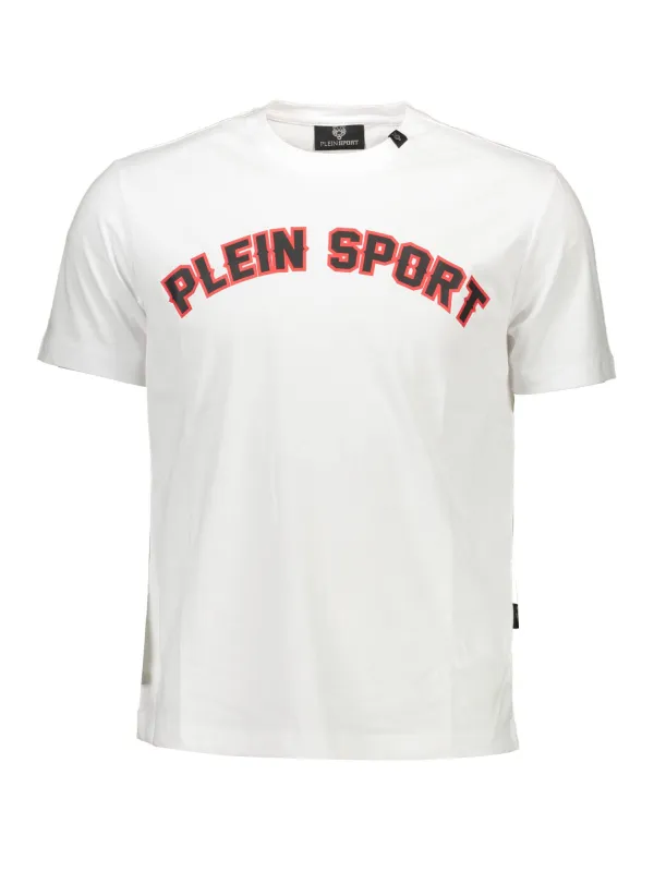 Plein Sport Herren Kurzarm-T-Shirt Weiß | online kaufen