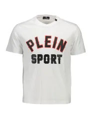 Plein Sport Herren Kurzarm-T-Shirt Weiß | online kaufen