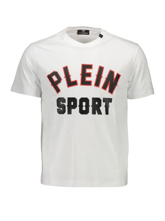 Plein Sport Herren Kurzarm-T-Shirt Weiß | online kaufen