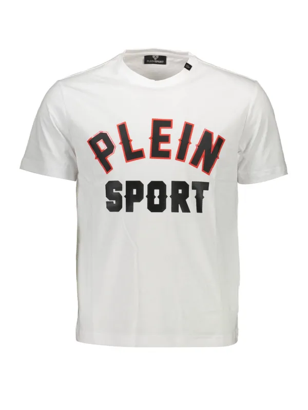 Plein Sport Herren Kurzarm-T-Shirt Weiß | online kaufen