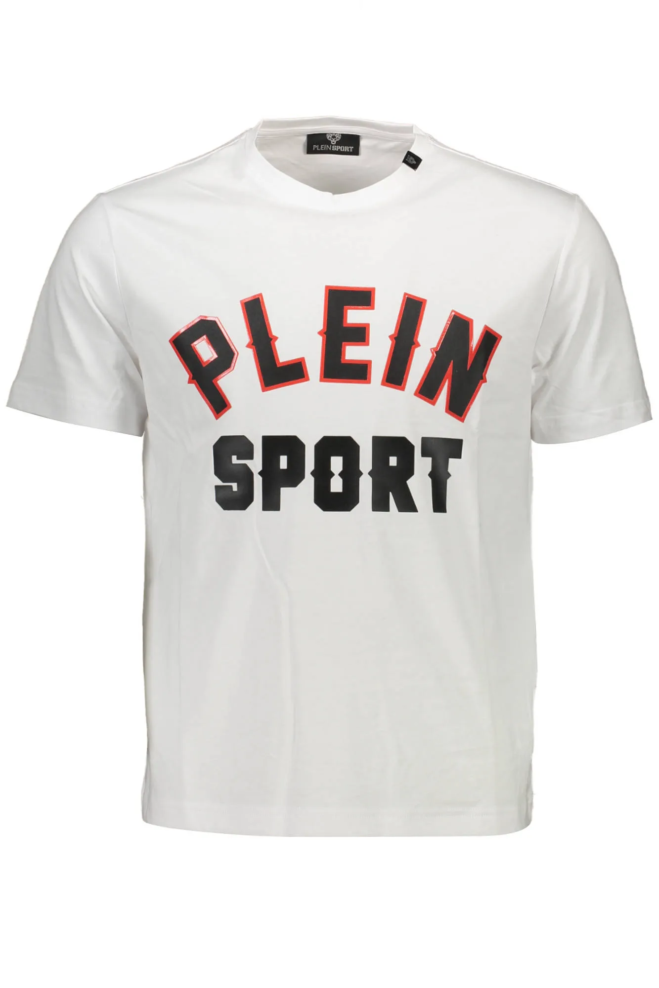 Herren Kurzarm-T-Shirt Weiß TIPS106_BIANCO_01-WHITE