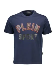 Plein Sport Herren Kurzarm-T-Shirt Blau | online kaufen