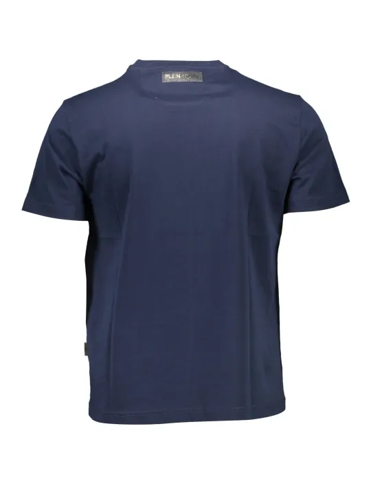 Plein Sport Herren Kurzarm-T-Shirt Blau | online kaufen