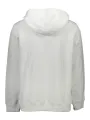 Calvin Klein Herren Langarm-Kapuzen-Sweatshirt Weiß