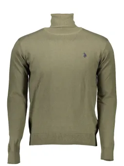 U.S. POLO Herren Pullover Grün mieten | Flex-Fashion Verleih