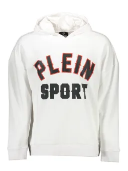 Plein Sport Herren Hoodie Weiß mieten | Flex-Fashion Verleih
