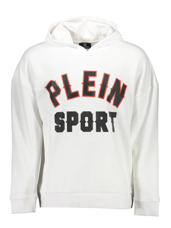 Plein Sport Herren Kapuzen-Sweatshirt Weiß | online kaufen