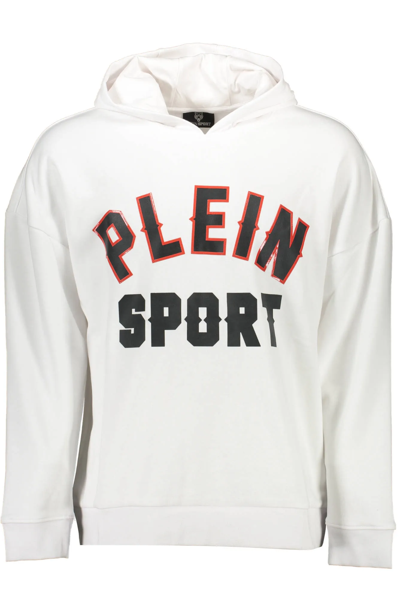 Herren Kapuzen-Sweatshirt Weiß FIPS220_BIANCO_01-WHITE