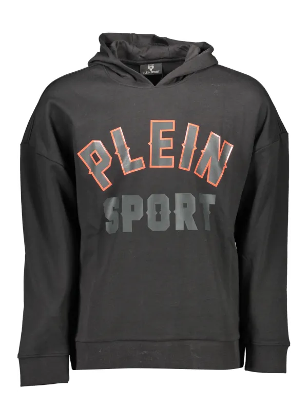 Plein Sport Herren Kapuzen-Sweatshirt Schwarz
