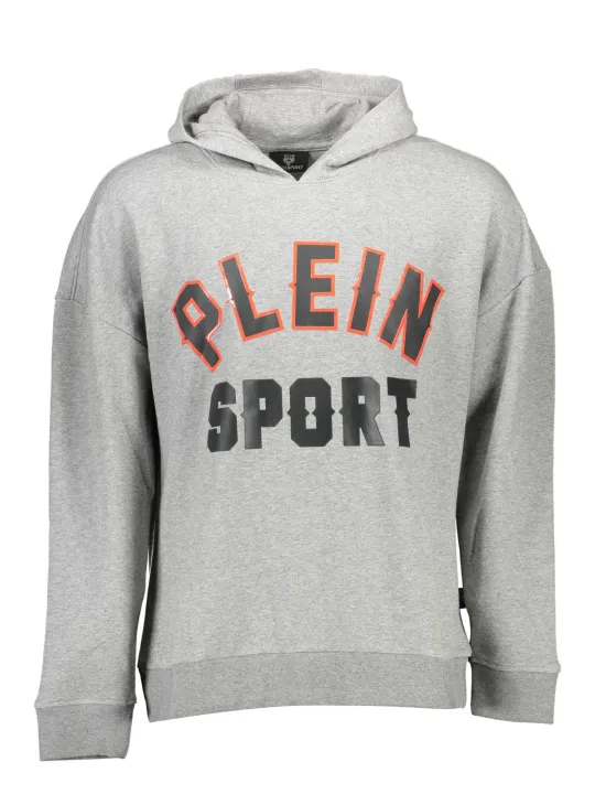 Plein Sport Herren Kapuzen-Sweatshirt Grau | online kaufen