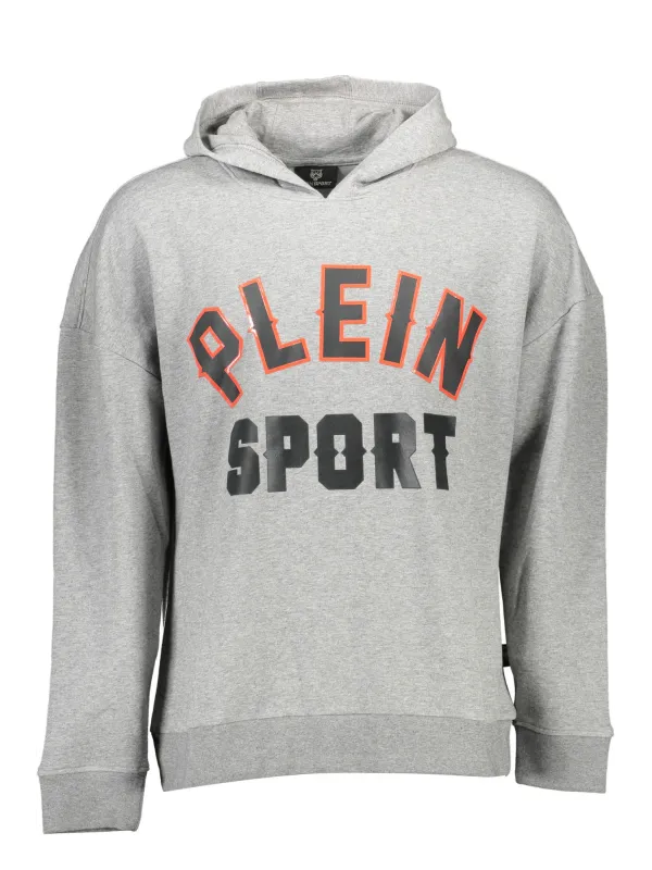 Plein Sport Herren Kapuzen-Sweatshirt Grau | online kaufen