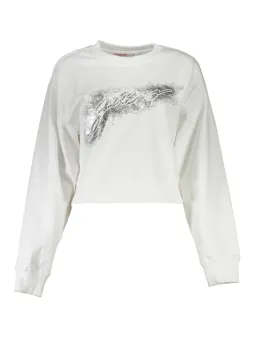 GUESS Damen Sweatshirt 2XL Weiß mieten bei Flex-Fashion