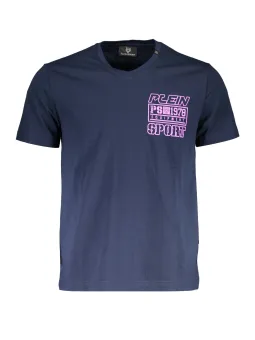 Plein Sport Herren T-Shirt Blau mieten | Flex-Fashion Verleih