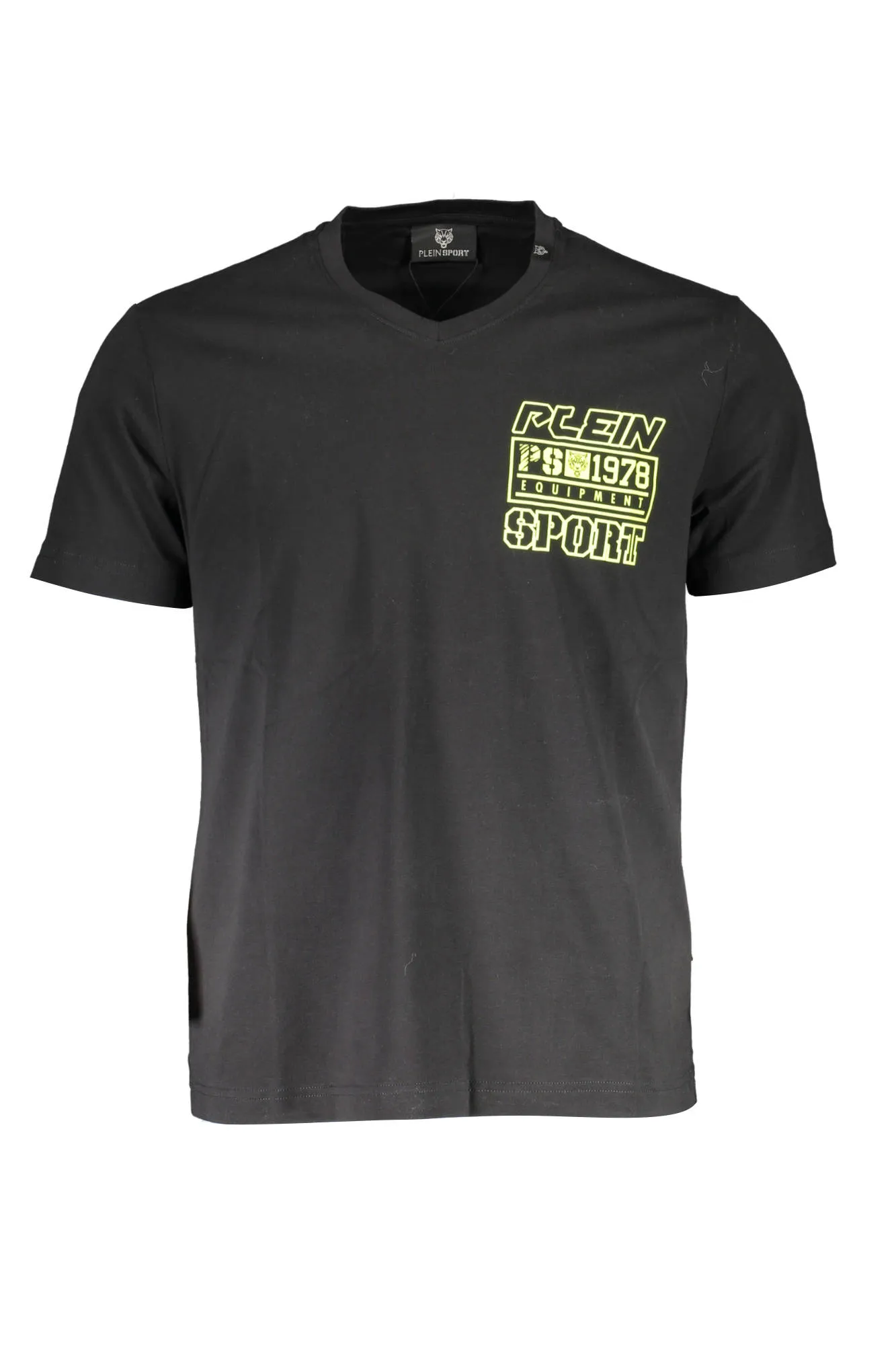 Herren T-Shirt Schwarz TIPS103_NERO_99-BLACK