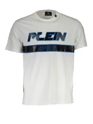 Plein Sport Herren Kurzarm-T-Shirt Weiß | online kaufen
