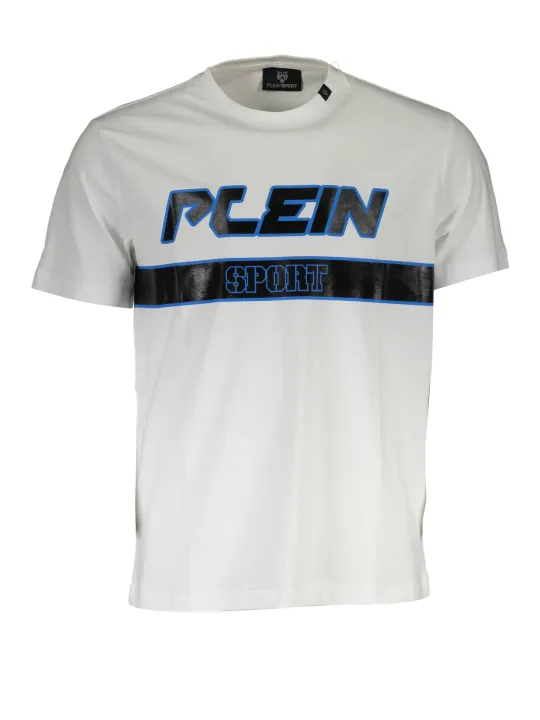 Plein Sport Herren Kurzarm-T-Shirt Weiß | online kaufen