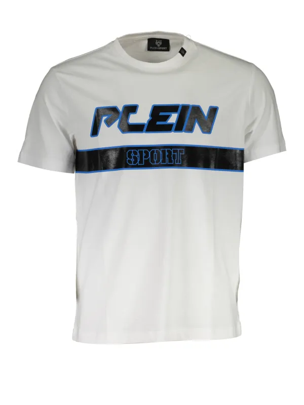 Plein Sport Herren Kurzarm-T-Shirt Weiß | online kaufen