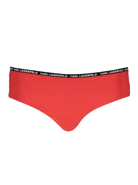 Karl Lagerfeld Beachwear Damen Badehose Rot | online kaufen