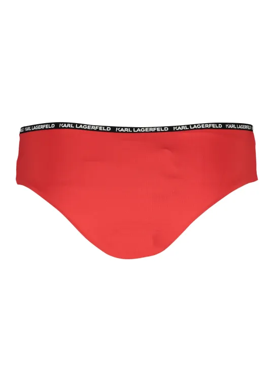 Karl Lagerfeld Beachwear Damen Badehose Rot | online kaufen
