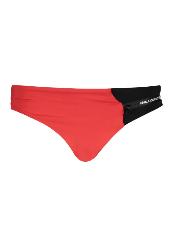 Karl Lagerfeld Beachwear Damen Badehose Rot | online kaufen