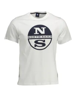North Sails Herren T-Shirt Weiß mieten | Flex-Fashion Verleih