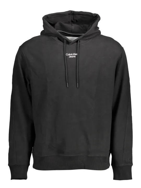 Calvin Klein Herren Langarm-Sweatshirt Schwarz