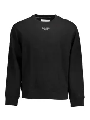 Calvin Klein Herren Langarm-Sweatshirt Schwarz
