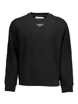 Calvin Klein Herren Langarm-Sweatshirt Schwarz