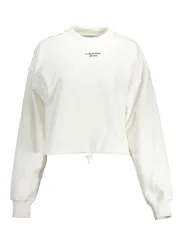 Calvin Klein Damen Langarm-Sweatshirt Weiß | online kaufen