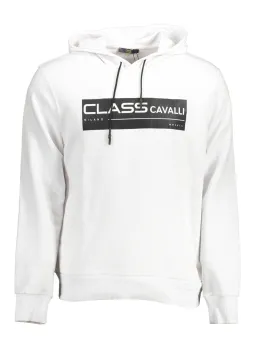 Cavalli Class Herren Sweatshirt 2XL Weiß mieten - Flex-Fashion