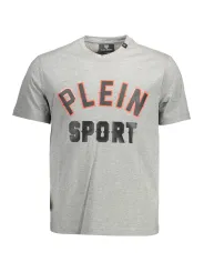 Plein Sport Herren Kurzarm-T-Shirt Grau | online kaufen