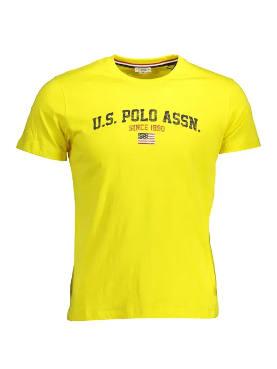 U.S. POLO Herren Kurzarm-T-Shirt Gelb | online kaufen