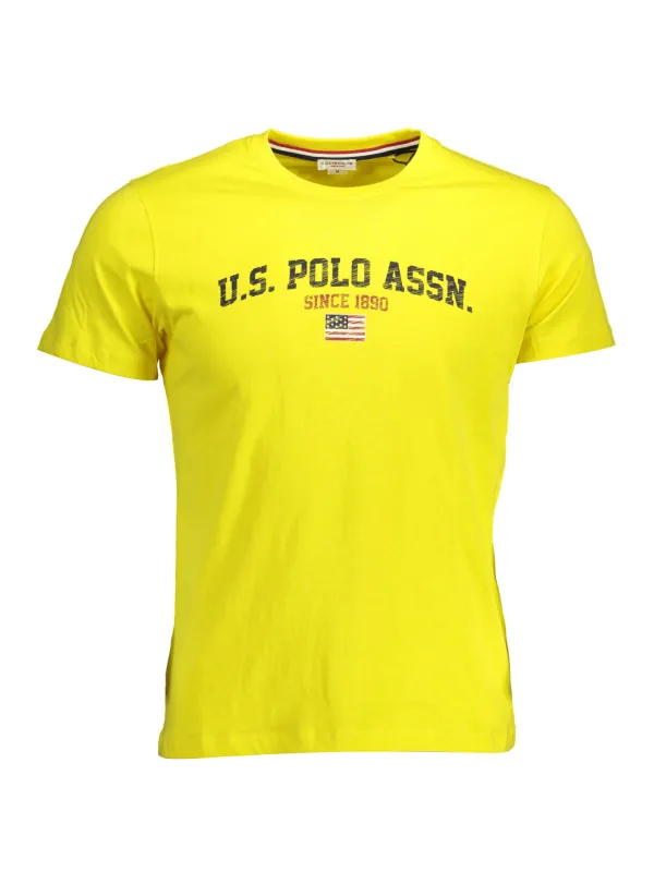 U.S. POLO Herren Kurzarm-T-Shirt Gelb | online kaufen