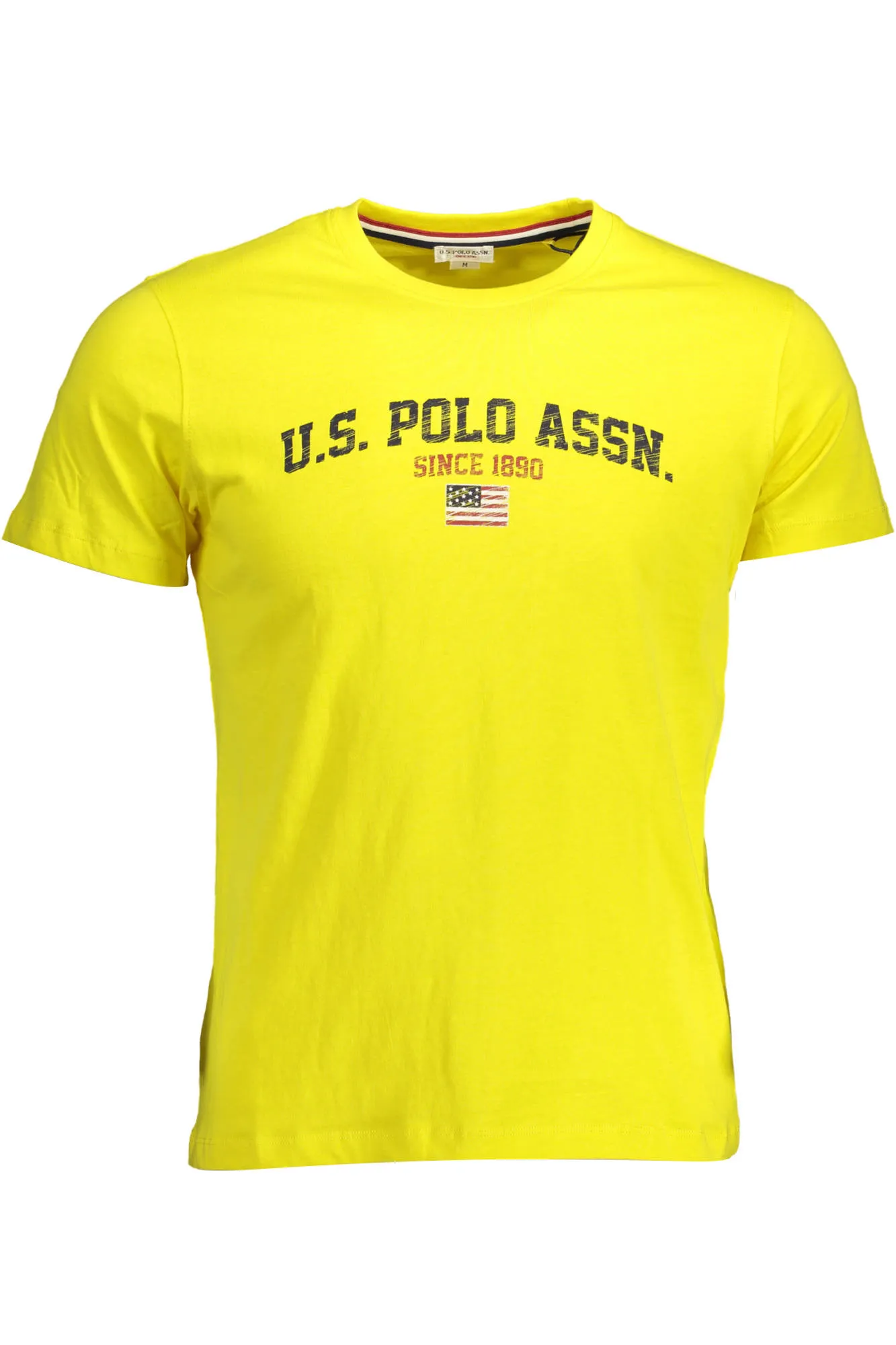 Herren Kurzarm-T-Shirt Gelb 61504-49351_GIALLO_310