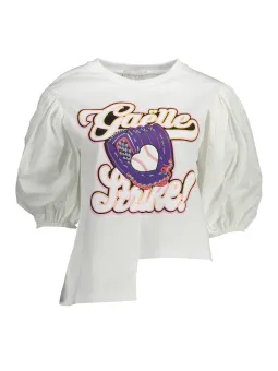 Gaelle Paris Damen T-Shirt Weiß | online kaufen