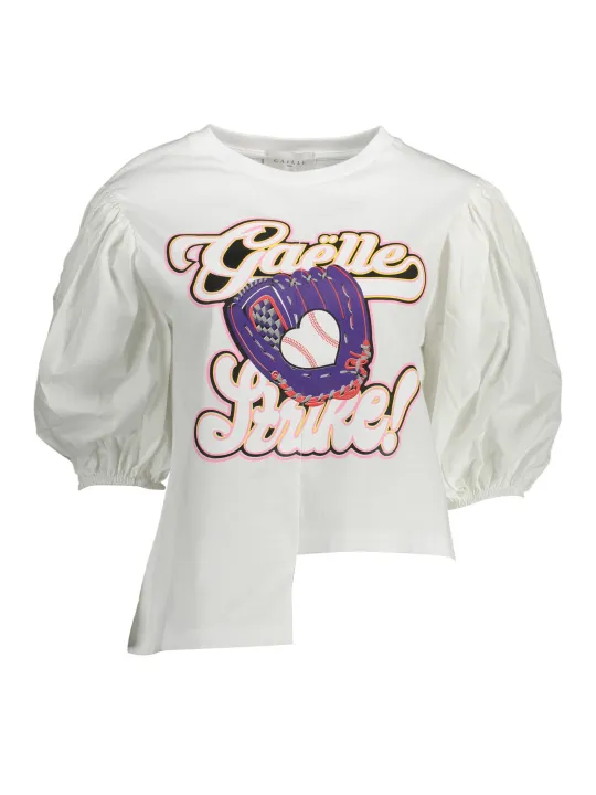 Gaelle Paris Damen T-Shirt Weiß | online kaufen