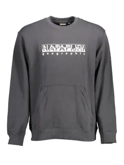 Napapijri Herren Langarm-Sweatshirt Schwarz | online kaufen