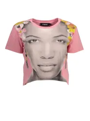 Desigual Damen T-Shirt Rosa | online kaufen