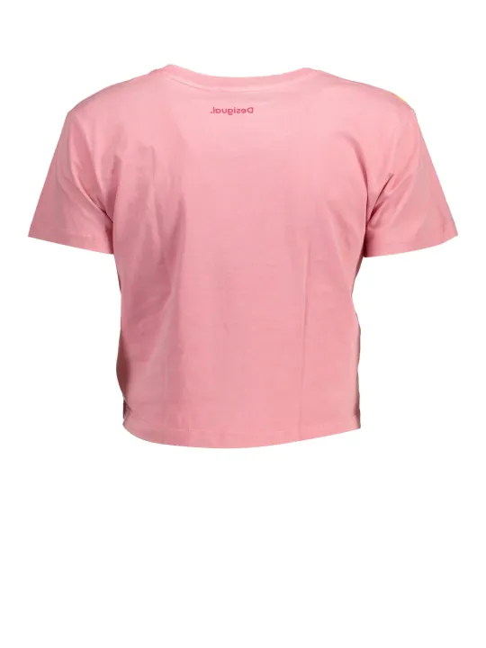 Desigual Damen T-Shirt Rosa | online kaufen
