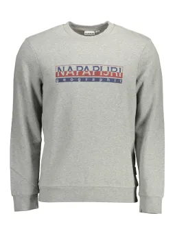 Napapijri Herren Langarm-Sweatshirt Grau | online kaufen