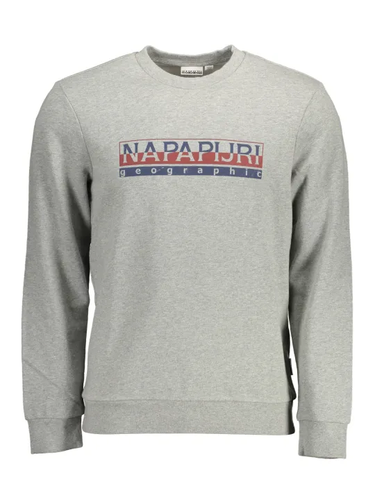 Napapijri Herren Langarm-Sweatshirt Grau | online kaufen